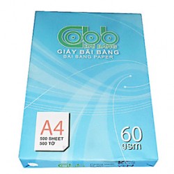 Giấy bãi bằng A4 60/84 vỏ xanh